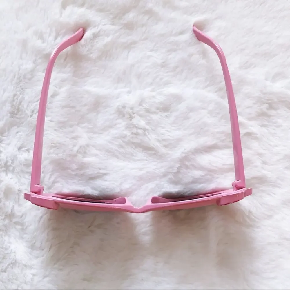 Everly Pink Toddler Girl Fashion Bow Sunglasses